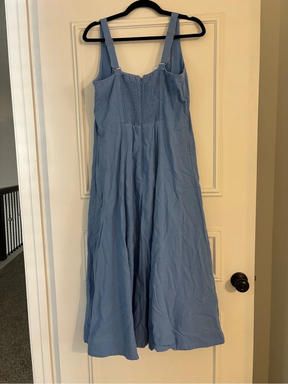 Abercrombie Light Blue Women's A-Line Sundress
